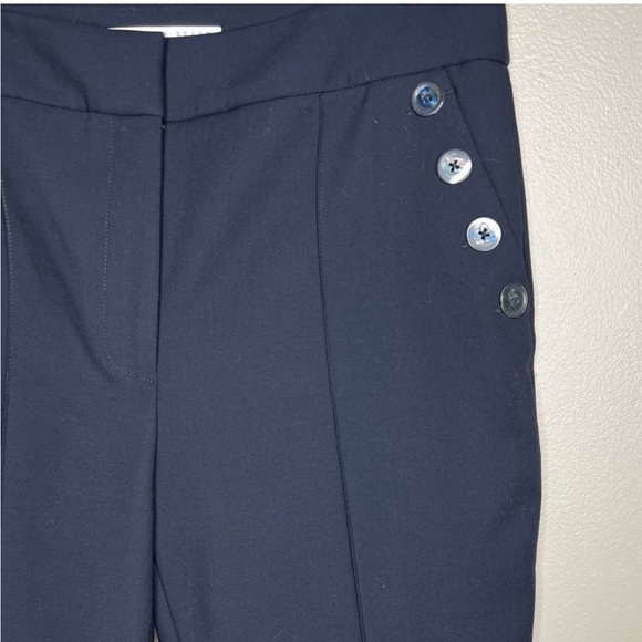Veronica Beard Friedman  navy pants cropped from Tuckernuck - Picture 4 of 7